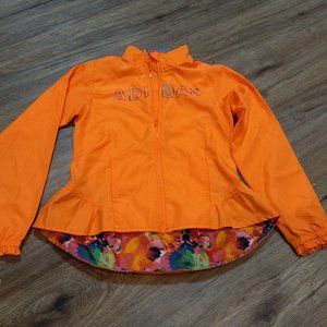 Girls 6x Addidas lightweight windbreaker jacket